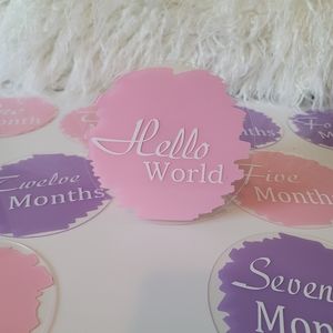 Baby Milestone Discs